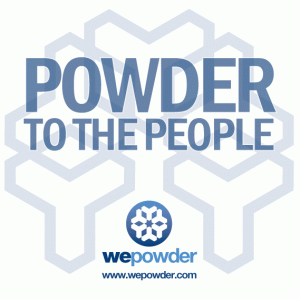 Wepowder sticker