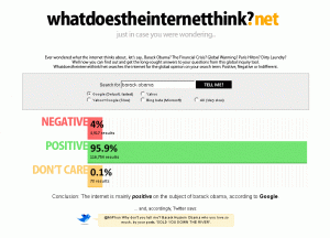 Whatdoestheinternetthink - search result