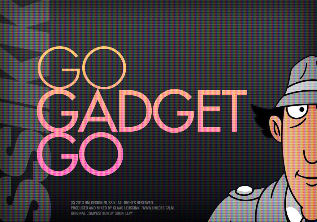Go Gadget Go cover art - hnldesign